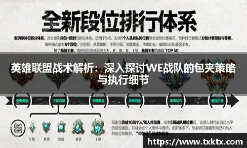 英雄联盟战术解析：深入探讨WE战队的包夹策略与执行细节