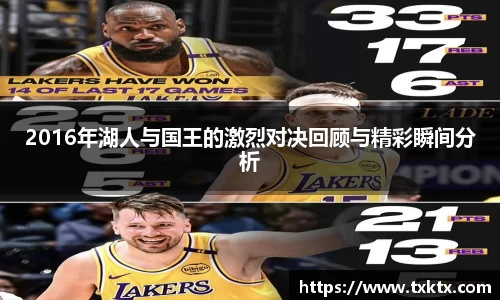 2016年湖人与国王的激烈对决回顾与精彩瞬间分析